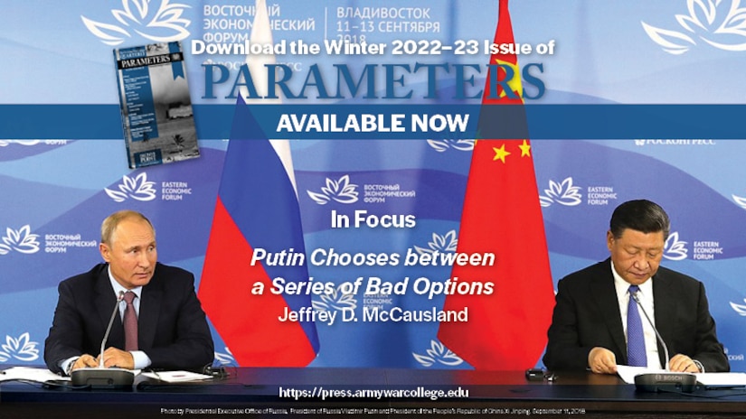 Parameters Summer 2023 Issue US Army War College, Strategic Studies Institute, US Army War College Press