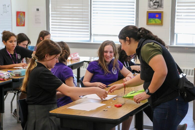 Students at Ashley Hall School explore the world of science, technology, engineering and mathematics and discover their potential as future leaders with federal agencies.
