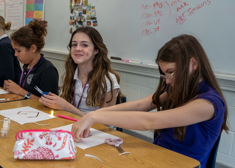 Students at Ashley Hall School explore the world of science, technology, engineering and mathematics and discover their potential as future leaders with federal agencies.