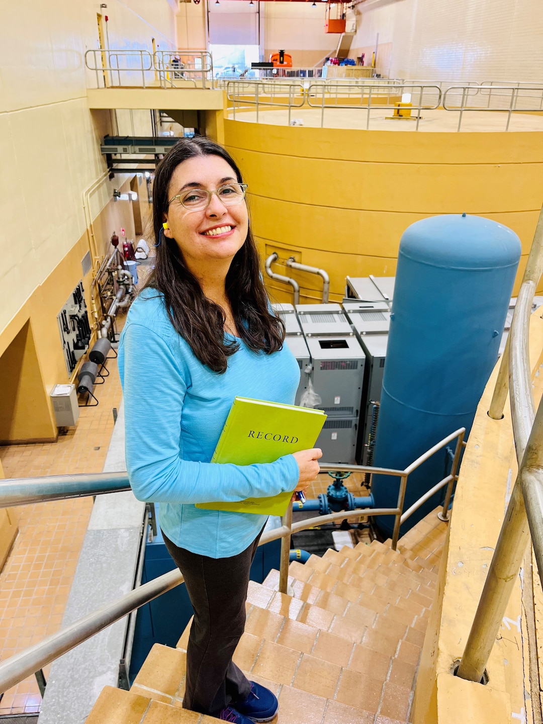 Stephanie Gillian, an industrial hygienist, works to protect the health of District employees by developing, testing, and implementing a wide variety of policies, programs, and aiming for a healthier and safer work environment.