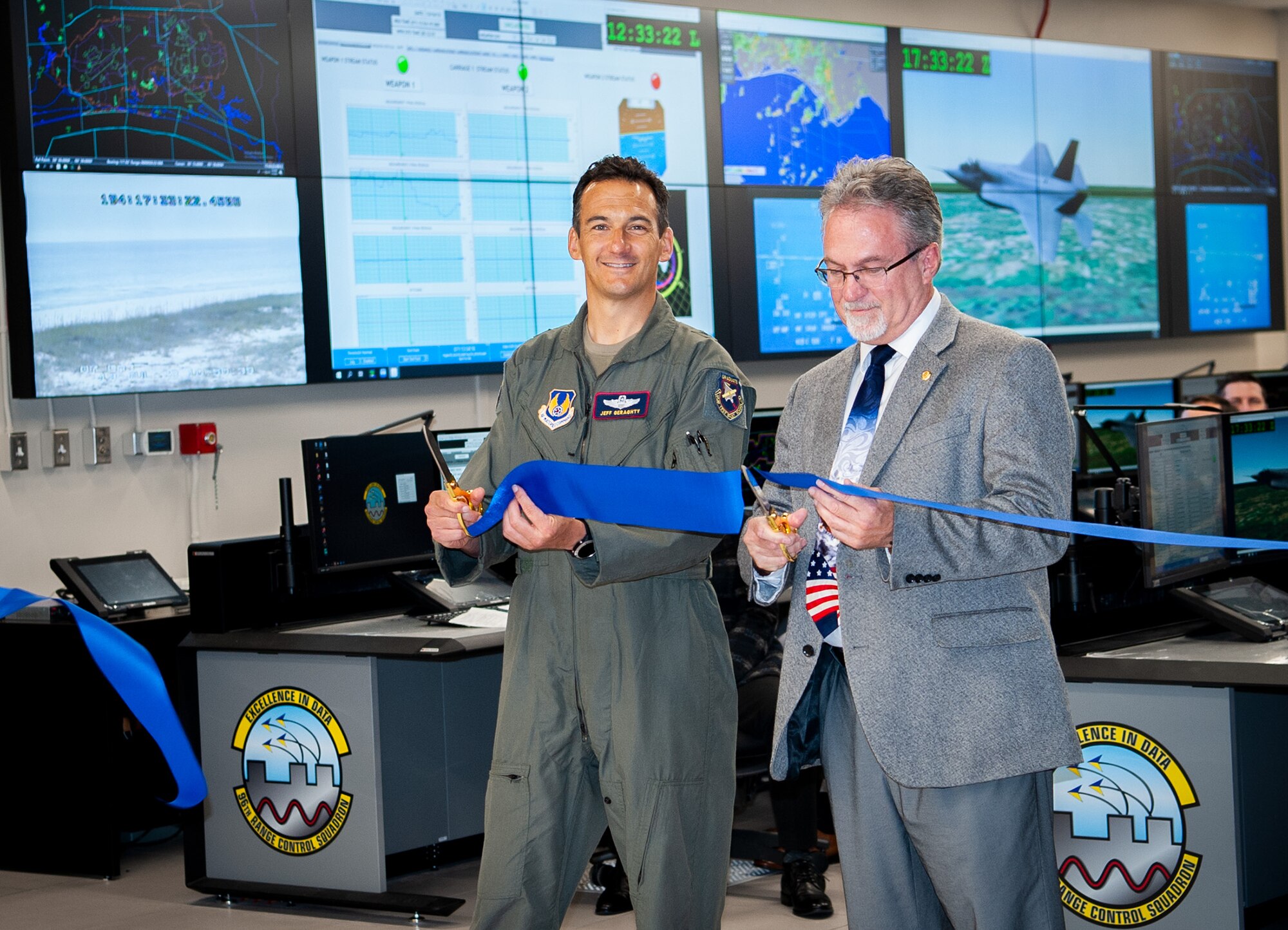 Range control squadron opens new mission control room