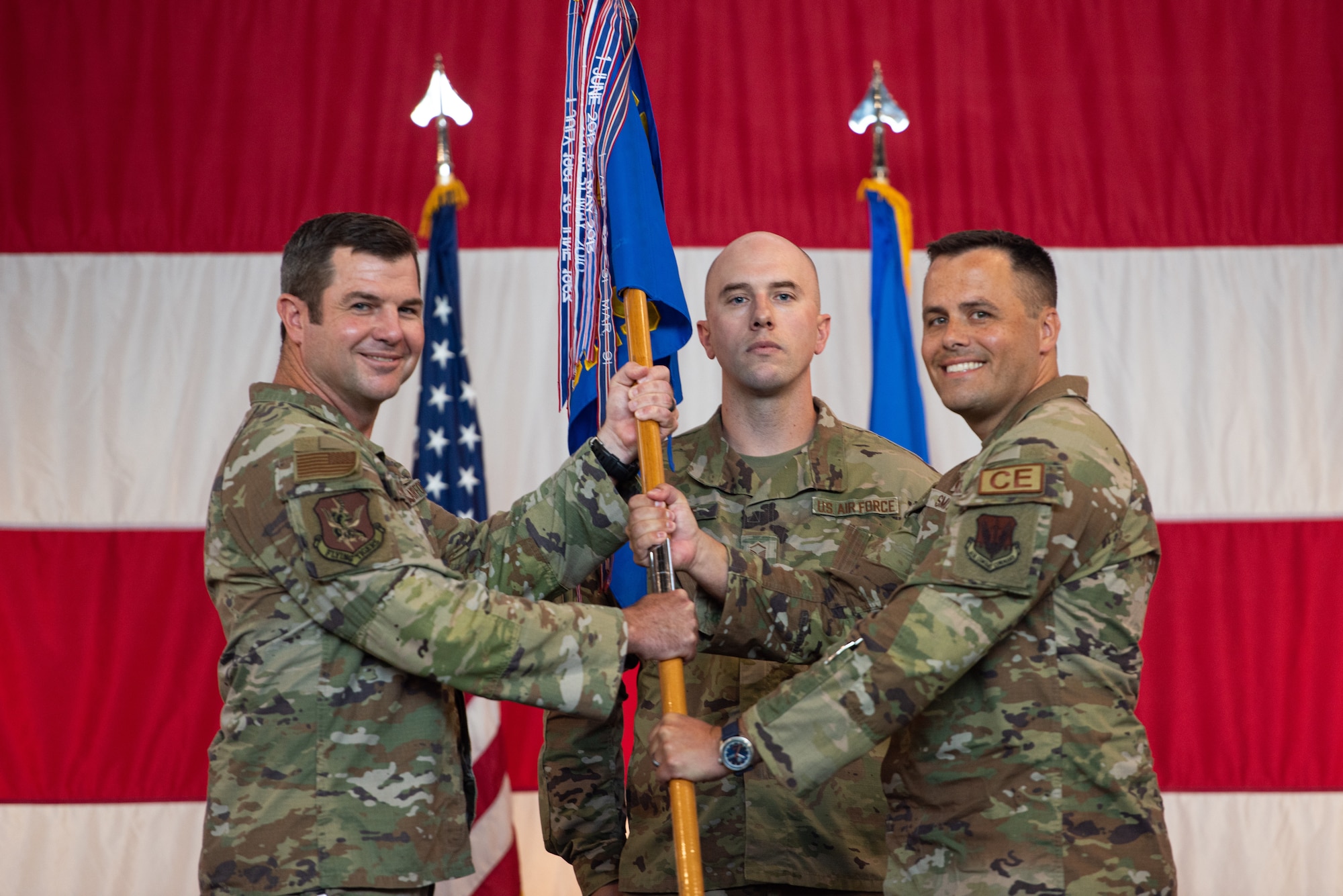 Passing the guidon