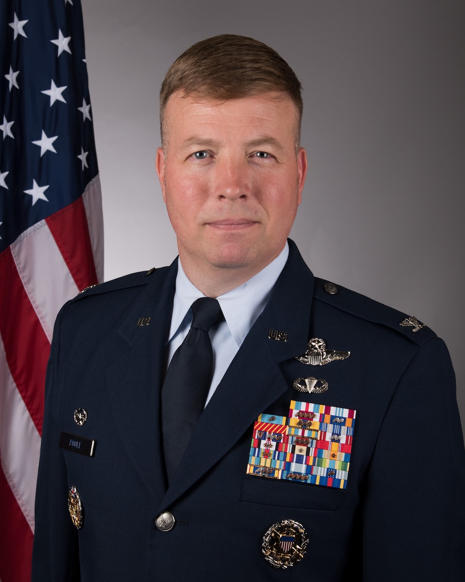Official Bio Photo for Col. John Poole