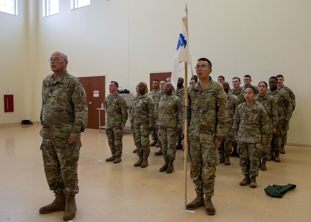 238th Quartermaster Company activation ceremony