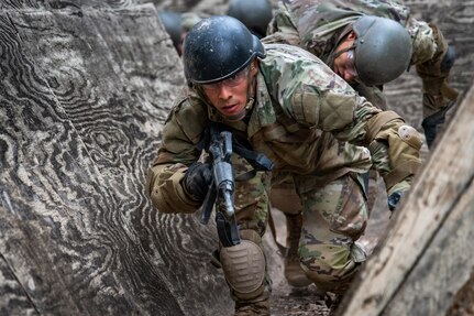 Future Defenders practice tactical skills at JBSA-Camp Bullis