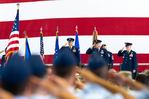 Change of command ceremony