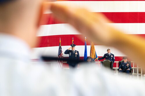 Change of command ceremony