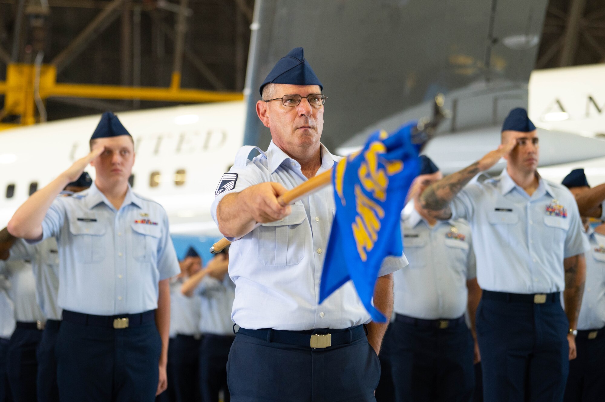 Change of command ceremony