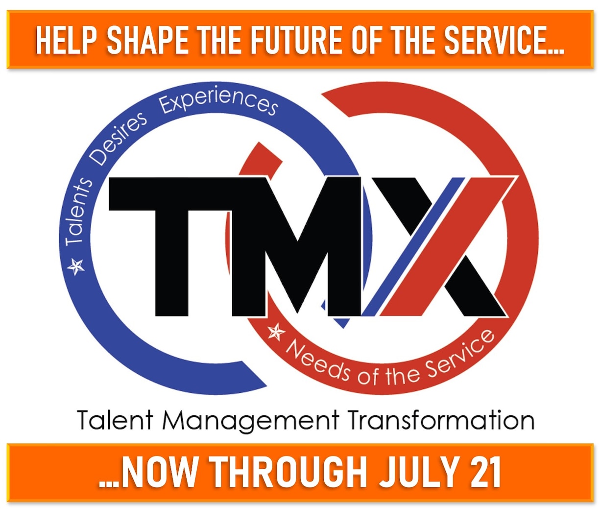 Last week, the U.S. Coast Guard Talent Management Transformation Task Force (TMX-TF) released surveys to all hands to ask what it’s like to work at the Coast Guard. The deadline has been extended a week — to July 21 — so jump on this chance to make a sizeable impact.