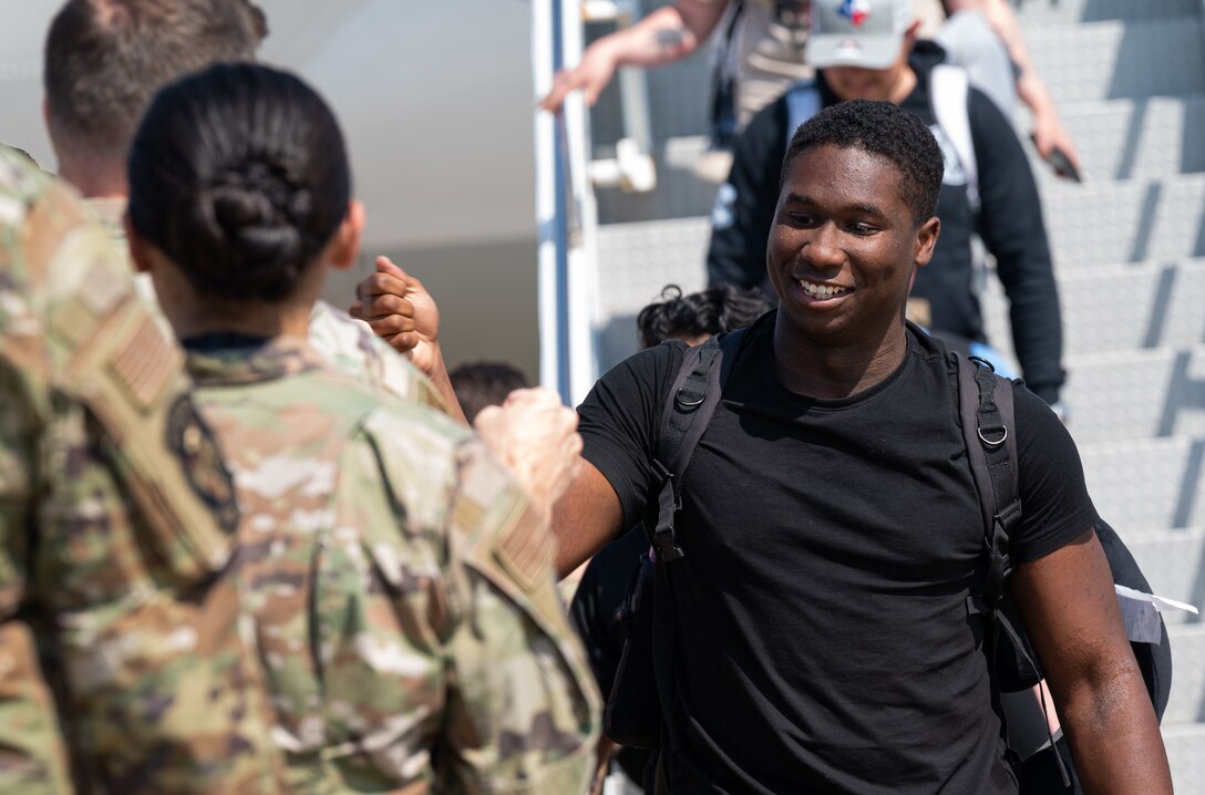 94th FS Airmen are welcomed home by friends, coworkers, and families.