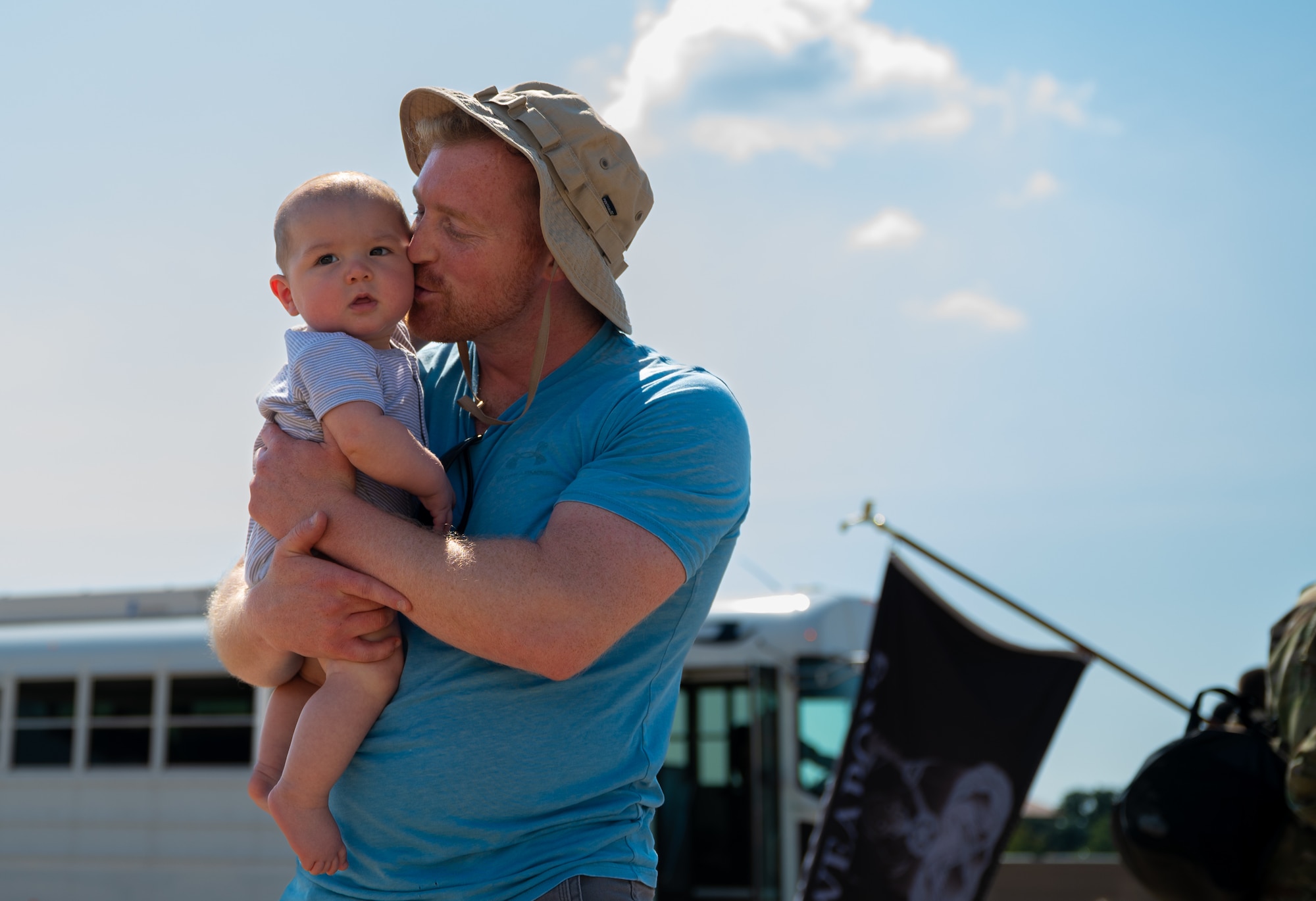 94th FS Airmen are welcomed home by friends, coworkers, and families.