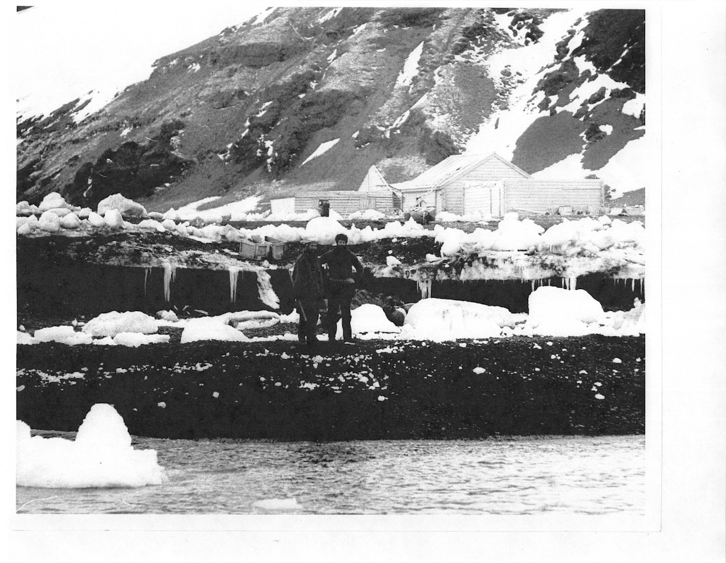 1961 CGC Eastwind's Deep Freeze Deployment at Cape Adare, Antarctica