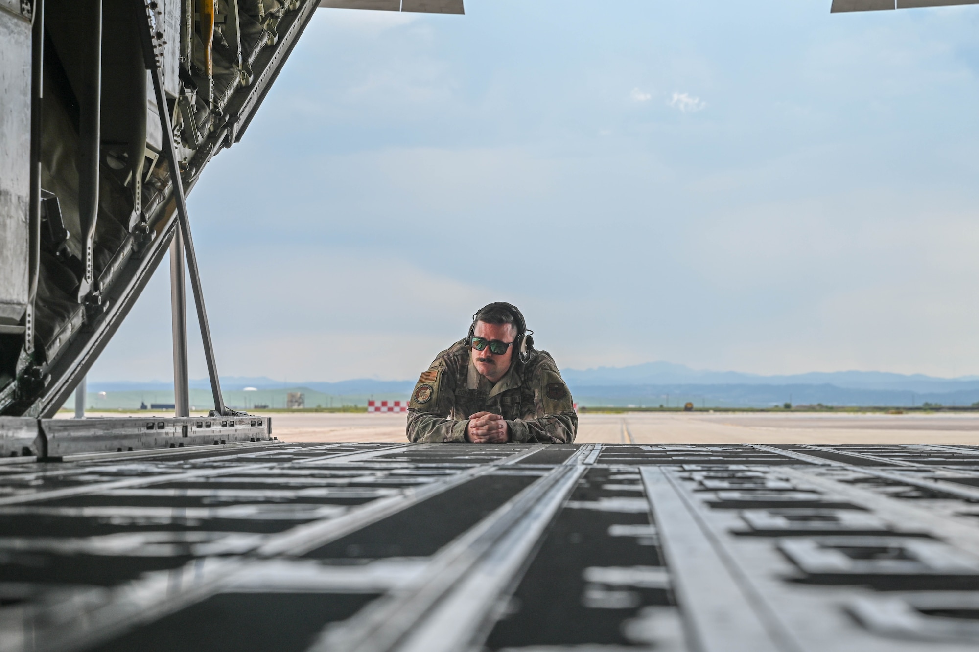 Airmen from the 314th Airlift Wing fly to Ellsworth Air Force Base to participate in a Civil Air Patrol Event