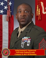 UNIT SENIOR ENLISTED LEADER
COMPANY B, 4TH LIGHT ARMORED RECONNAISSANCE BATTALION