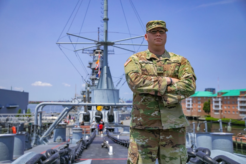 A living legacy: Re-enlistment aboard the USS Wisconsin