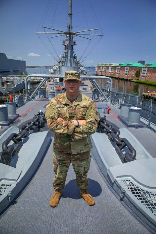 A living legacy: Re-enlistment aboard the USS Wisconsin