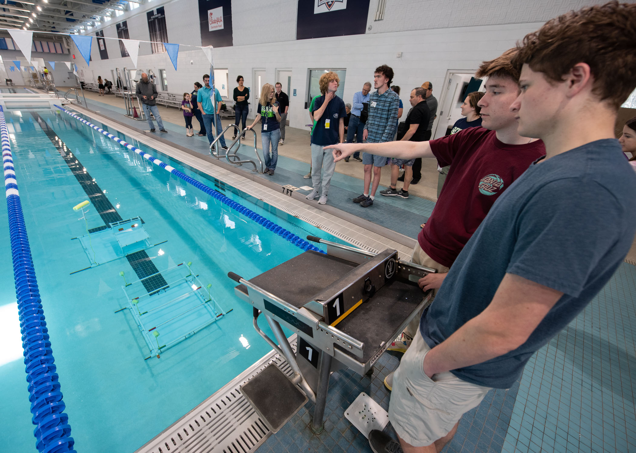 Photos of the Regional SeaPerch Competition at North Charleston Acquatic Center