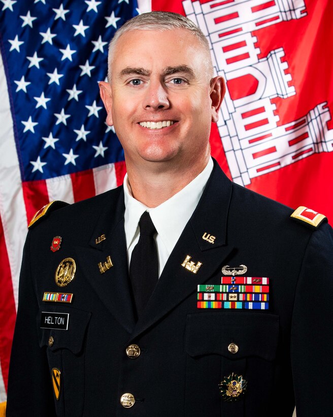 Colonel Michael Helton, Commander, U.S. Army Corps of Engineers, Portland District.