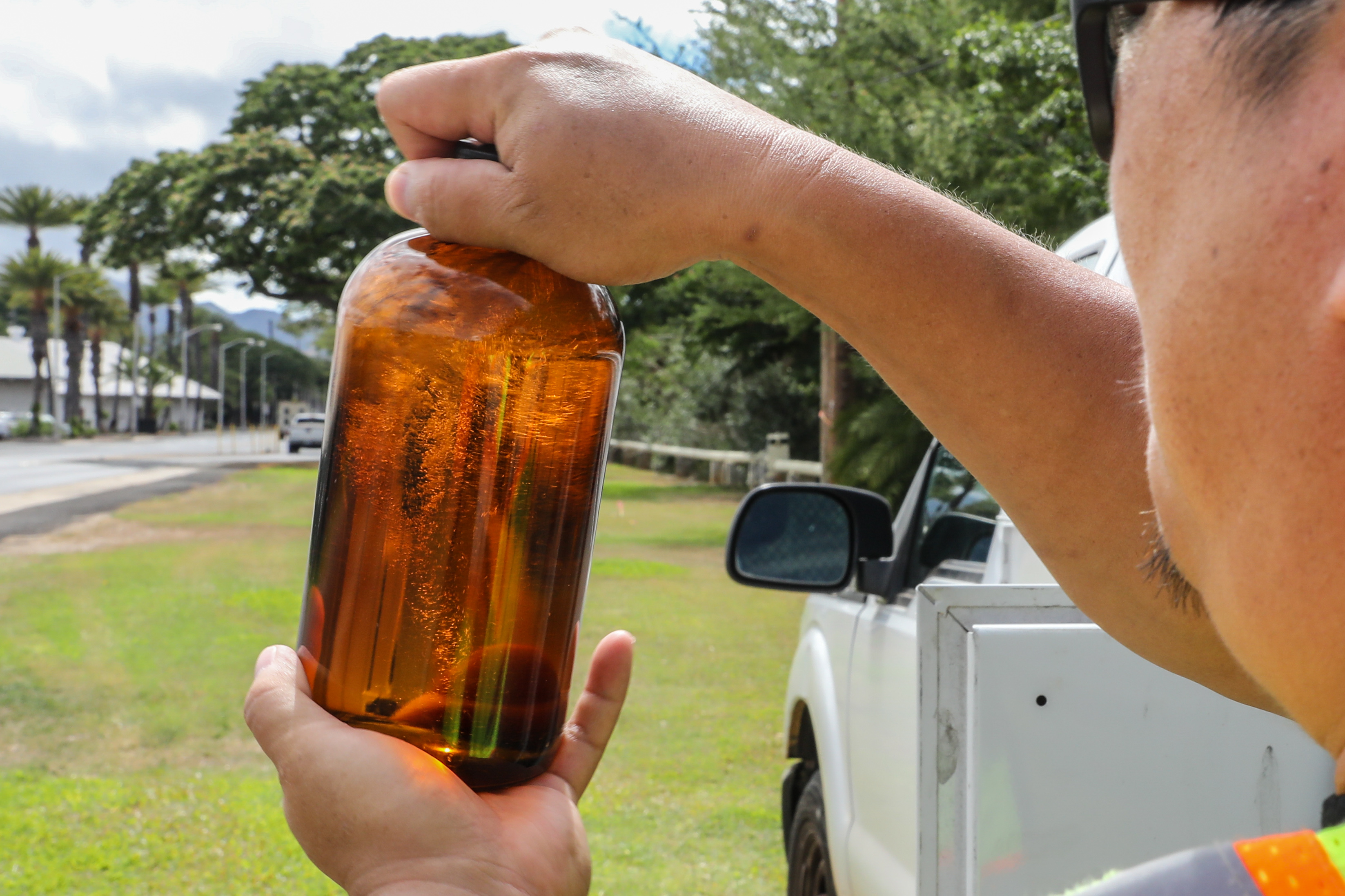 Joint Task ForceRed Hill begin surge tank draining operations on Joint
