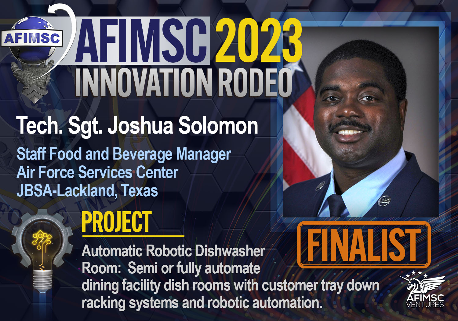 Automatic dishwashing room could deliver a better Air Force dining