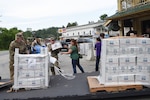 Alpha Company was activated to assist the state of Vermont after flooding occurred throughout the state.