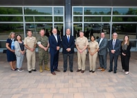 Executive Assistant Director Greg Scovel and members of NCIS leadership hosted Mr. Frederick Stefany, Assistant Secretary of the Navy for Research, Development and Acquisition (RDA) and his staff.