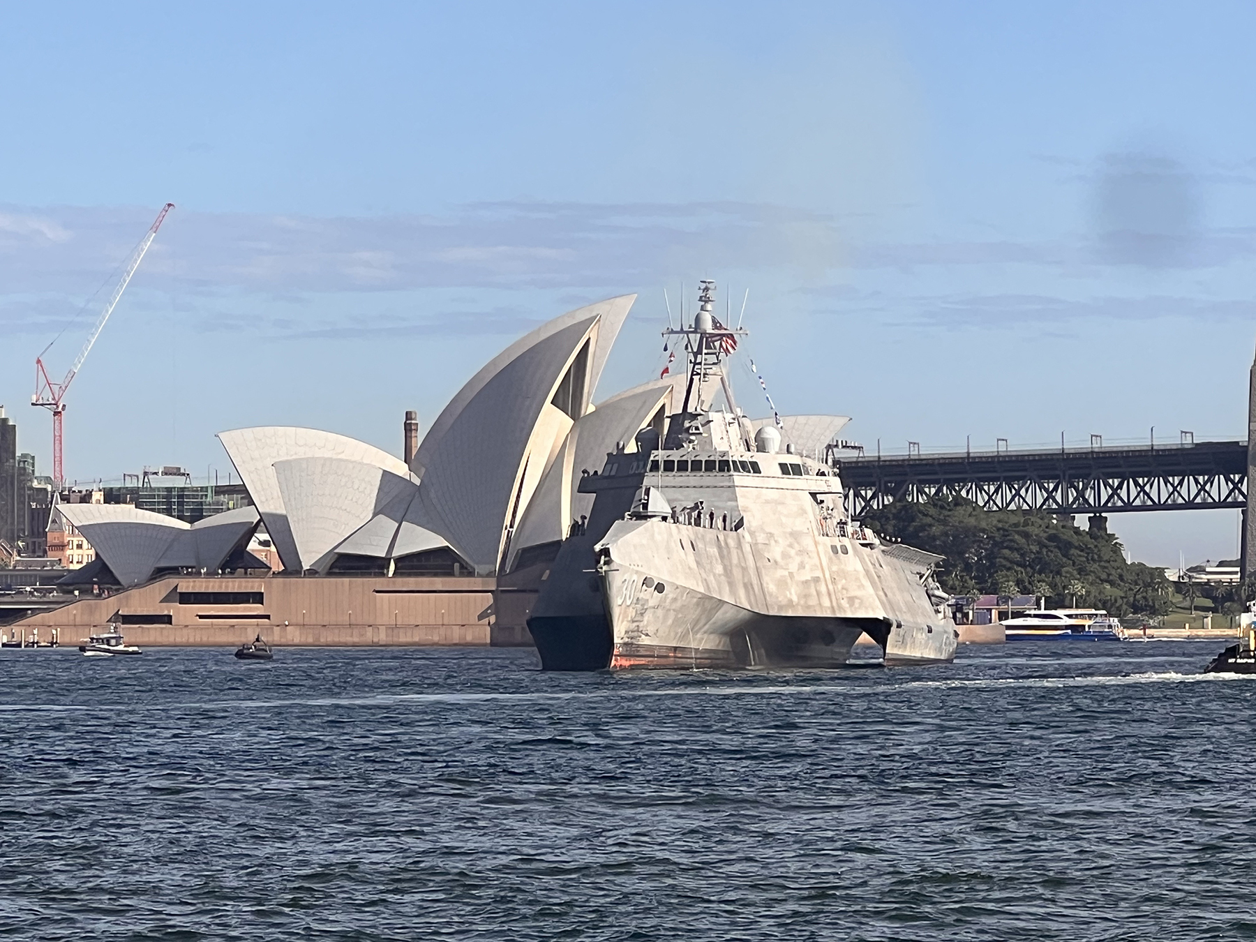 USS Canberra (LCS 30) Arrives in Sydney Ahead of Commissioningu003e U.S
