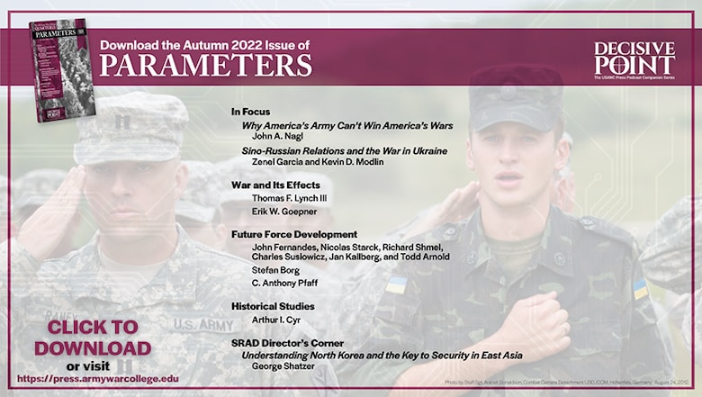 Parameters | Autumn 2022US Army War College Press