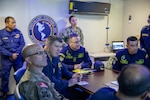 UNITAS multinational forces work aboard Peruvian Navy ship, BAP Pisco (AMP 156), discuss the ships current operations as it conducts a series of drills and maneuvers while participating in UNITAS LXIV, July 15, 2023.