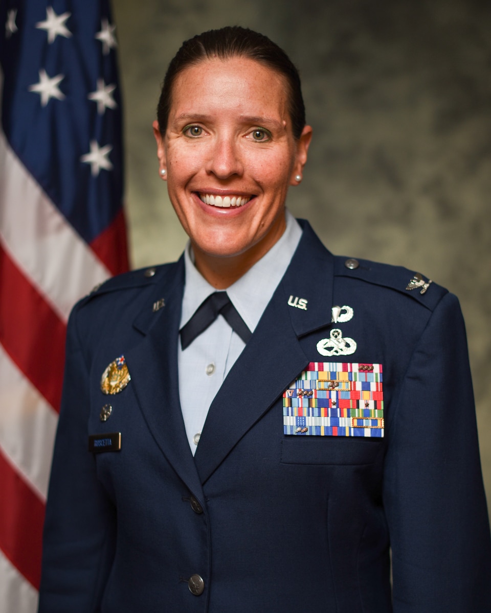 Female Air Force Colonel in official photo