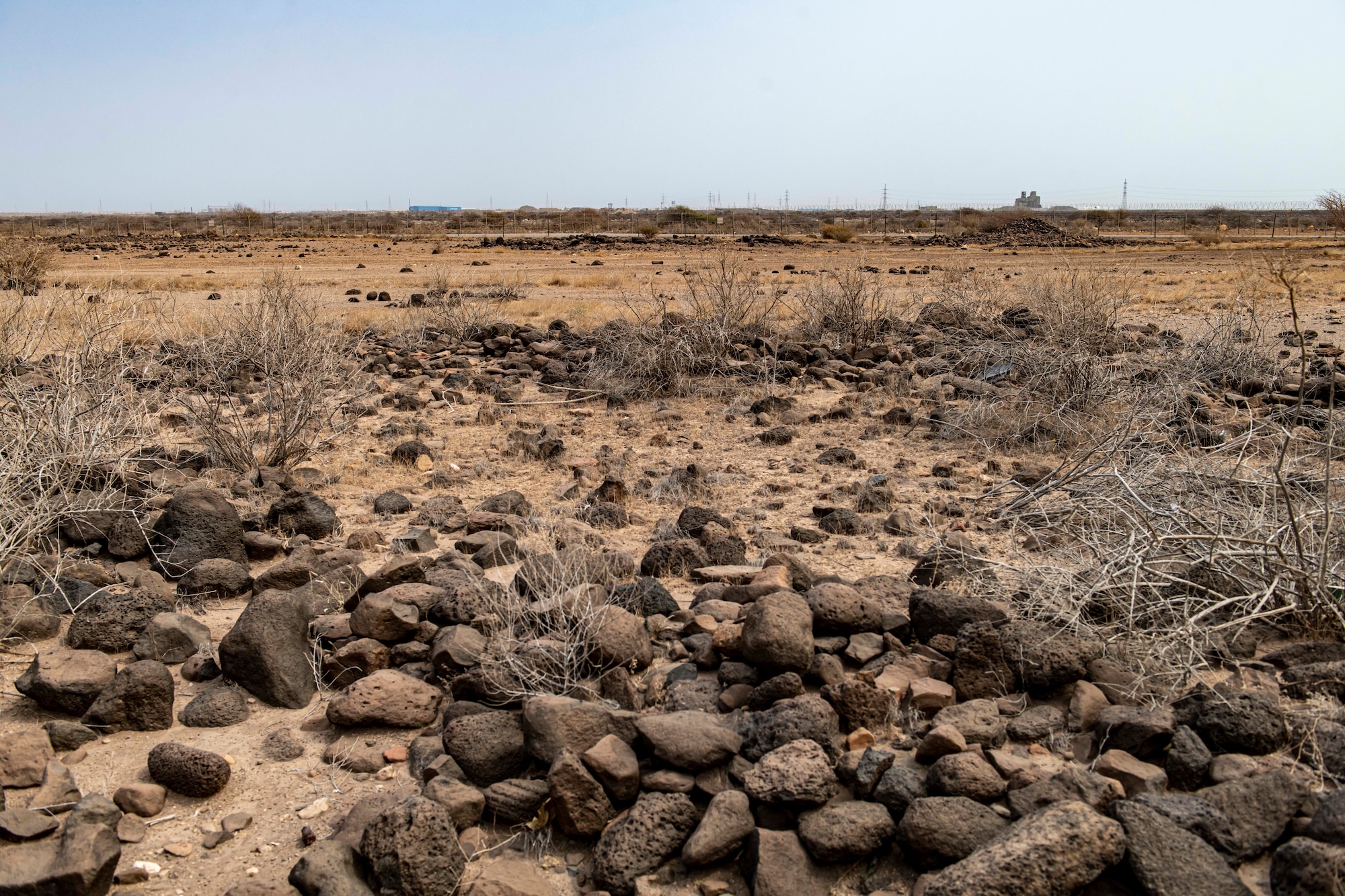 Photo of an archaeological site