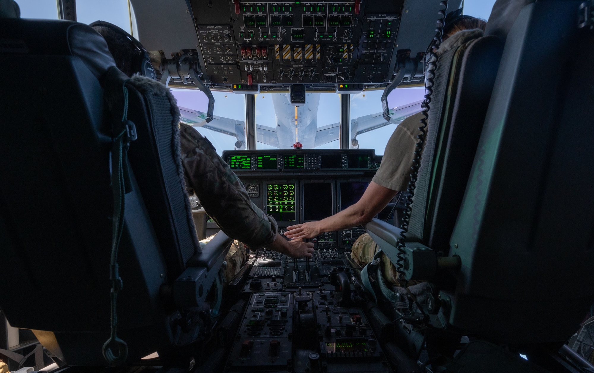 Air-To-Air refuling training