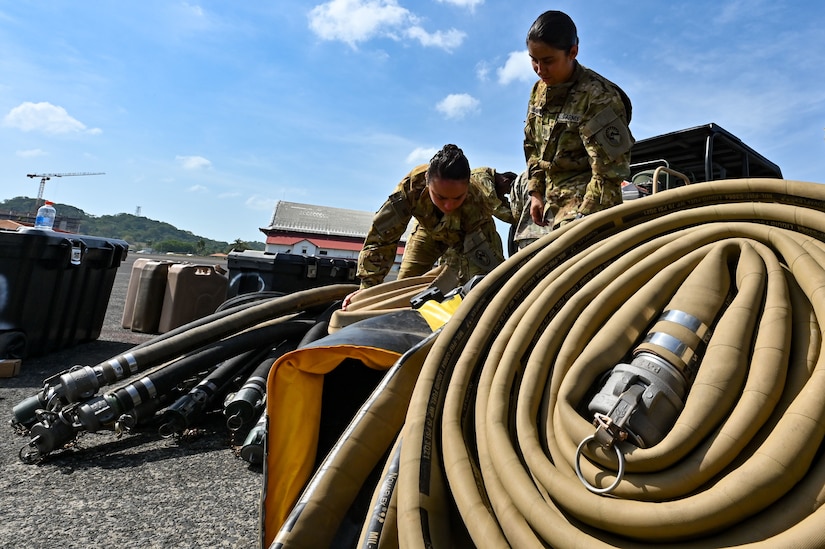 Throughout the week-long exercise, the 1st Battalion, 228th Aviation Regiment delivered more than 399,000 lbs. of building materials to remote locations and the MEDEL administered care to more than 1,200 patients.