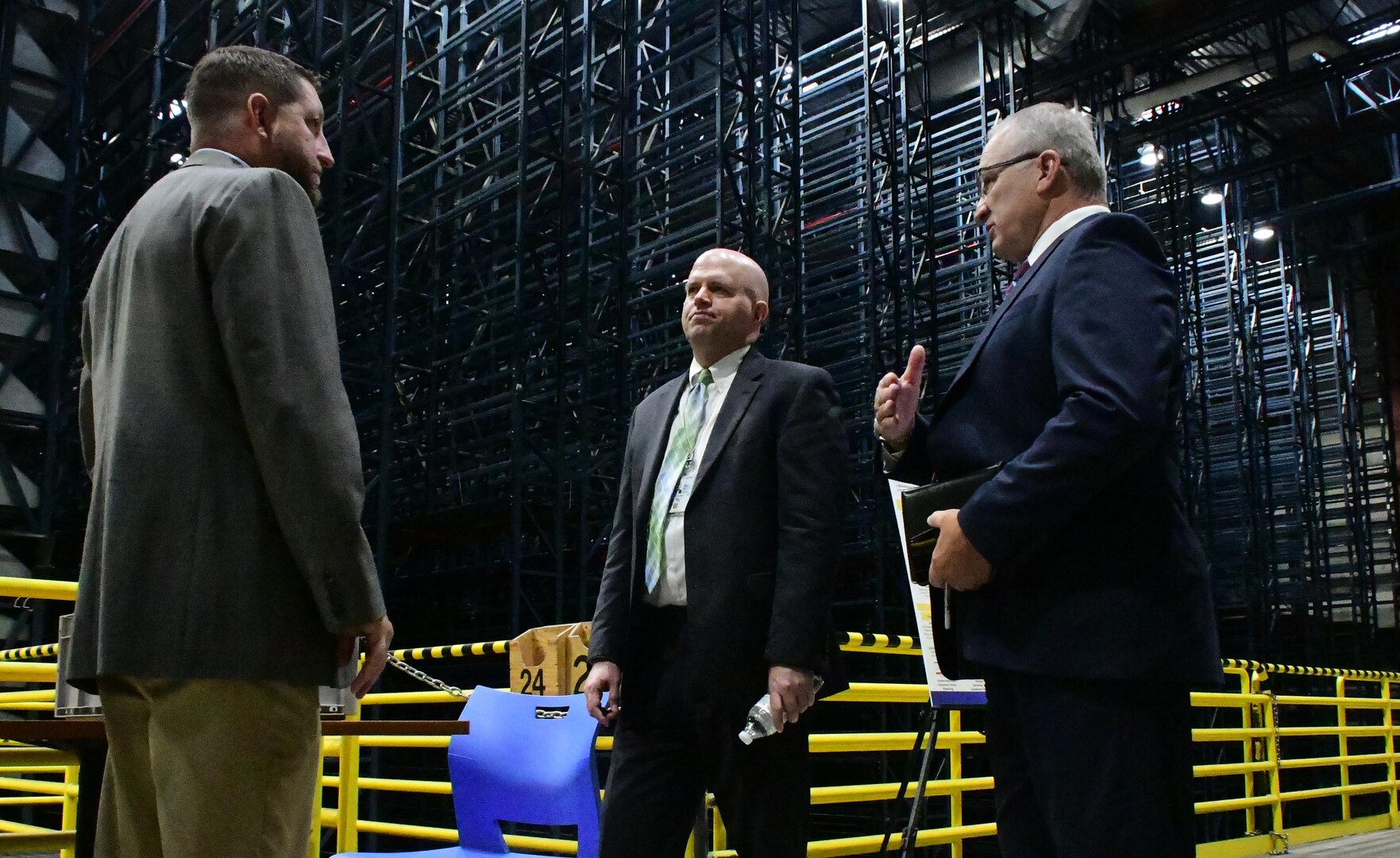 DLA foreign policy advisor visits DLA Distribution Headquarters