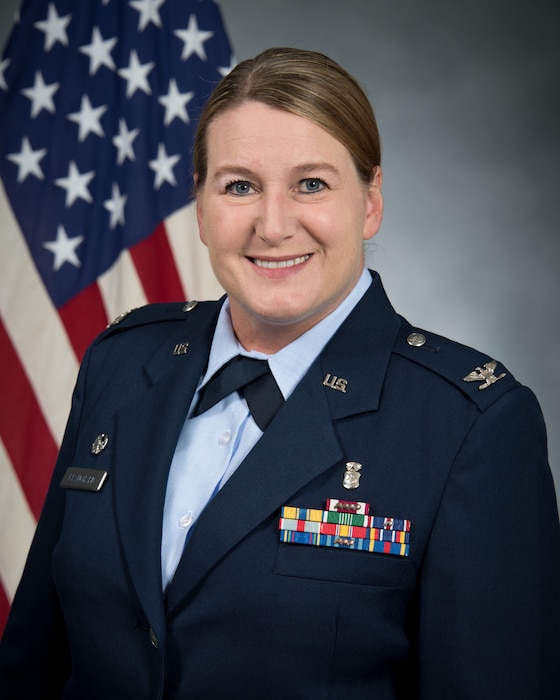 Colonel Janet L. Blanchard is the 2d Medical Group commander.