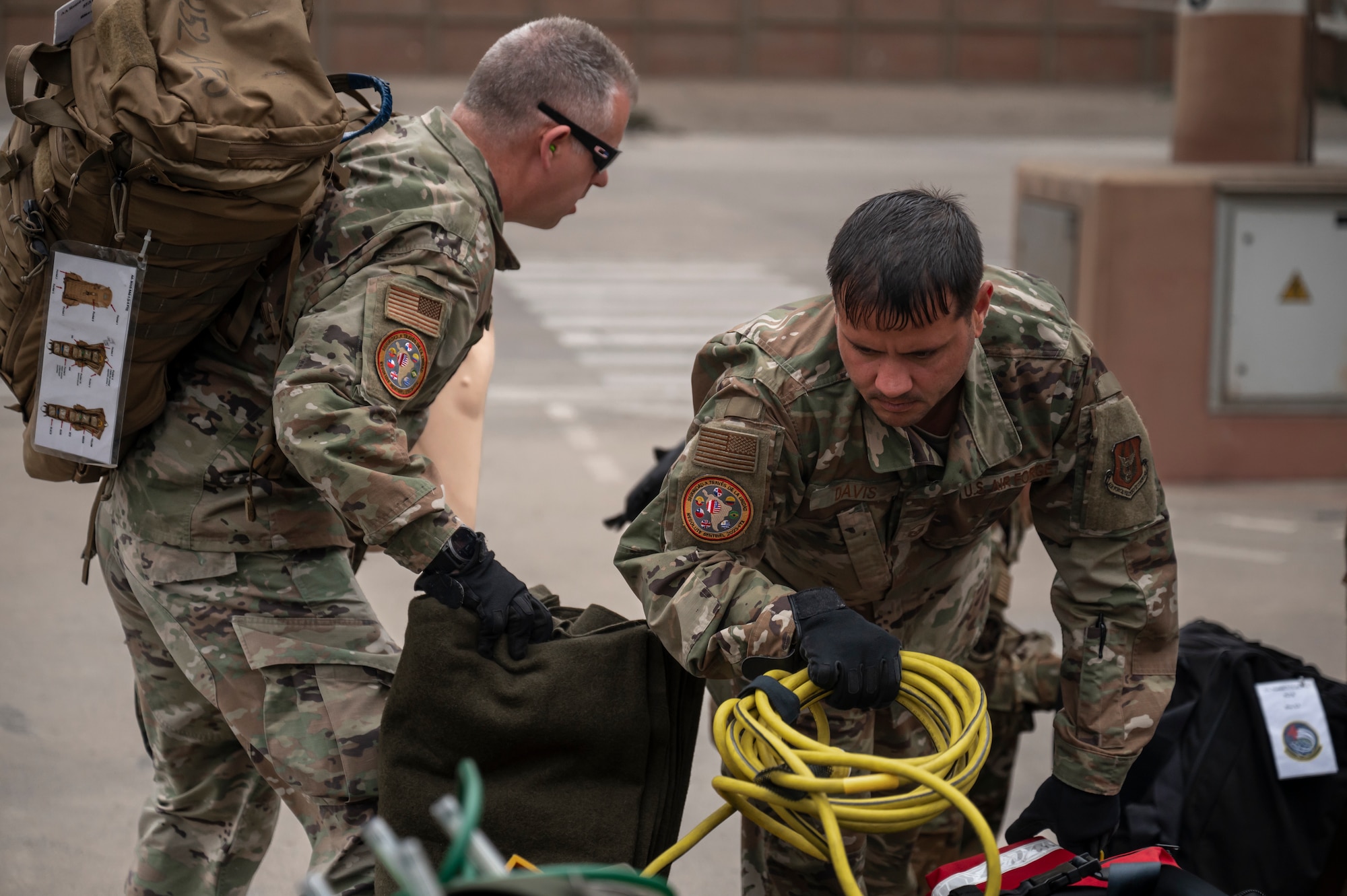 Image of Airmen training during Resolute Sentinel 23.