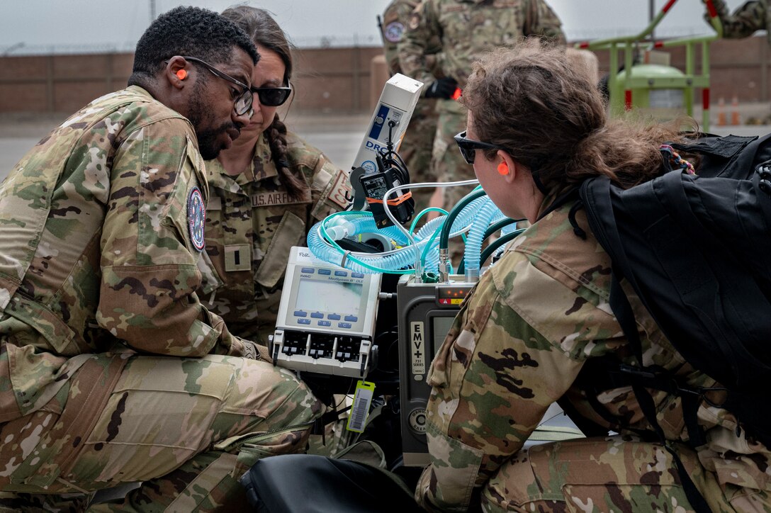 Image of Airmen training during Resolute Sentinel 23.