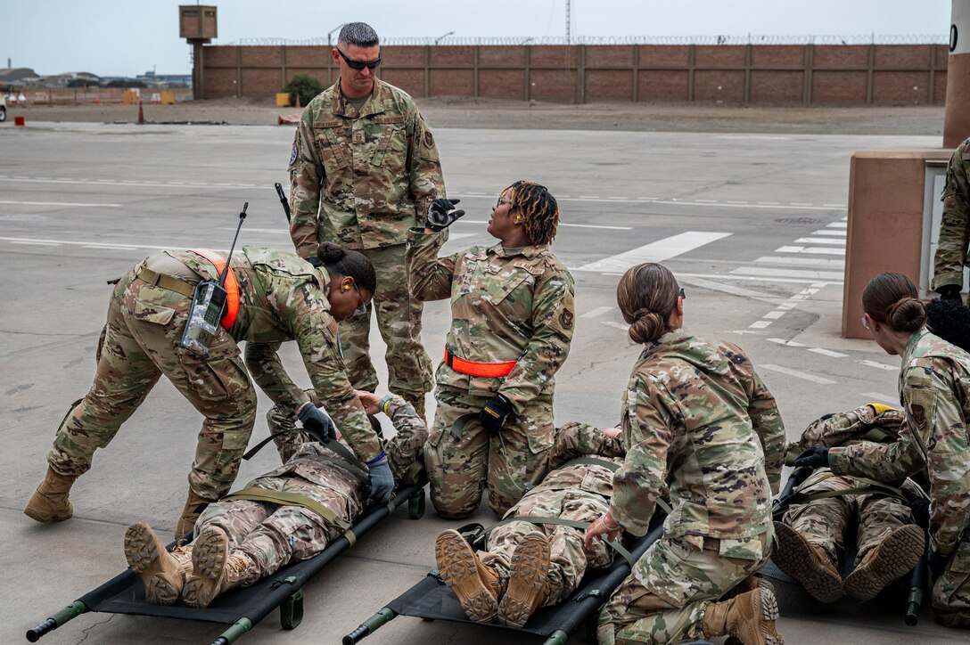 Image of Airmen training during Resolute Sentinel 23.