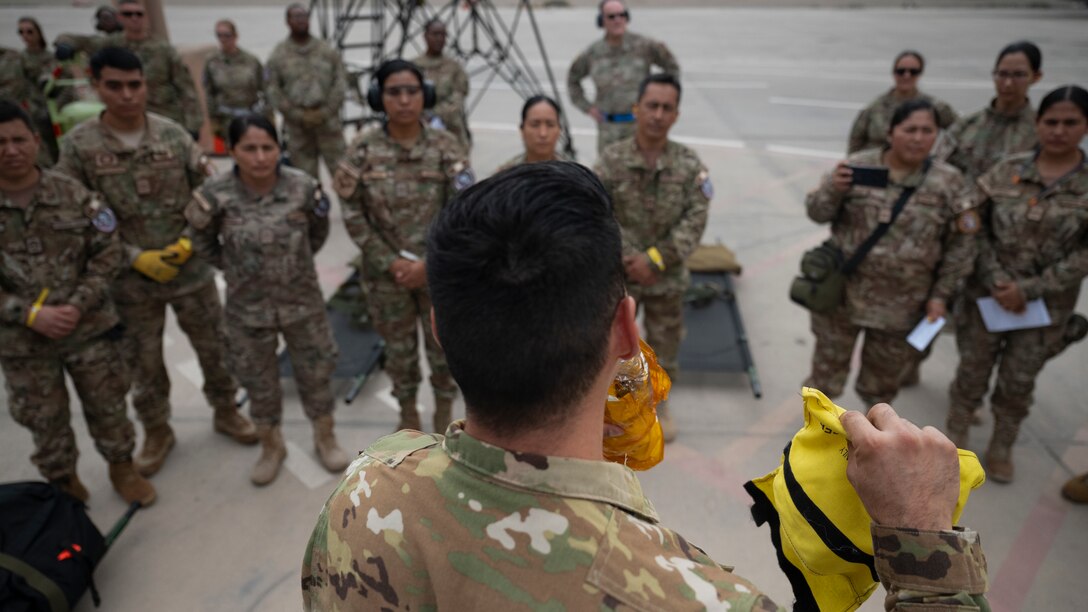 Image of Airmen training during Resolute Sentinel 23.