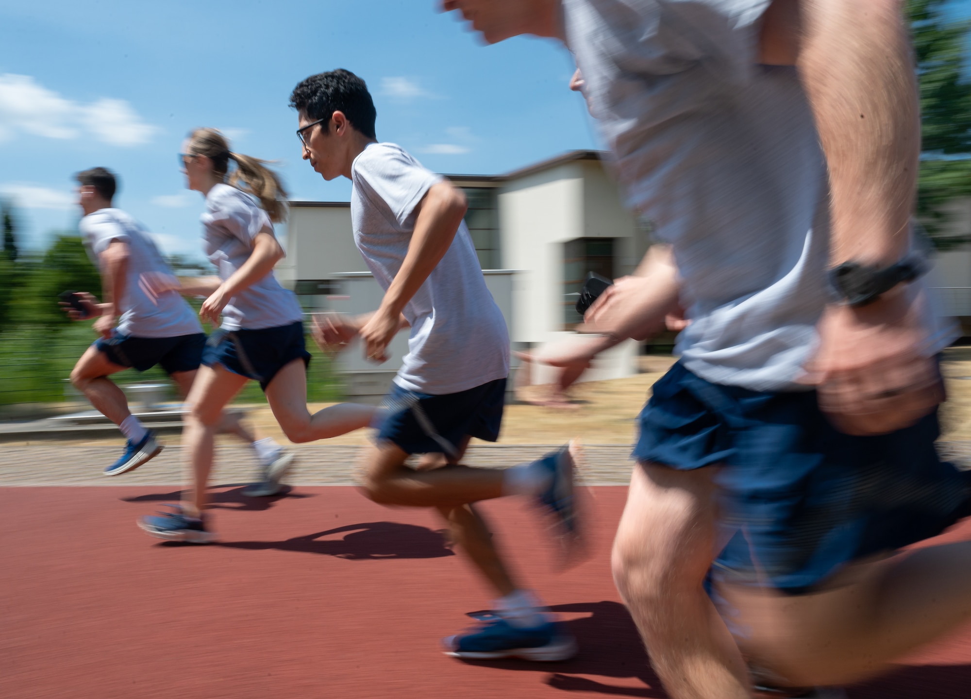 Airman runs
