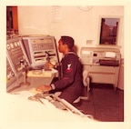 RM2 at his duty station