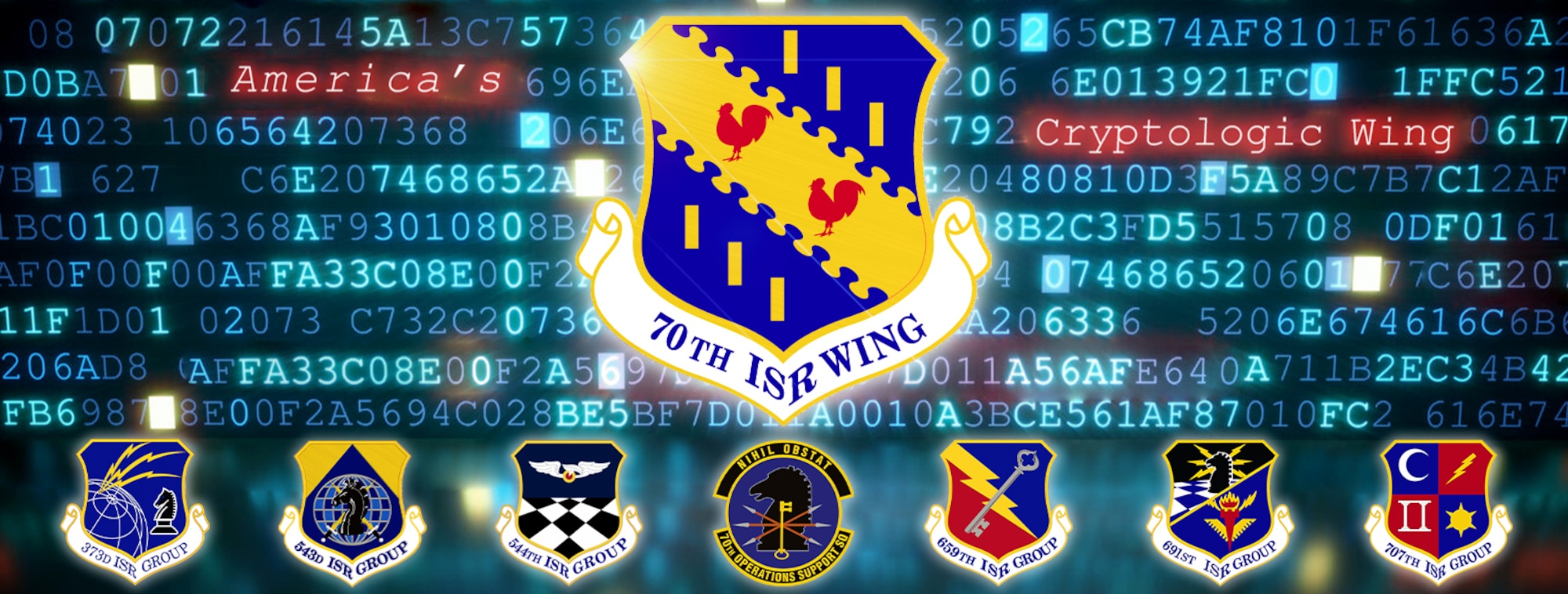 70th Intelligence, Surveillance, and Reconnaissance Wing Banner update