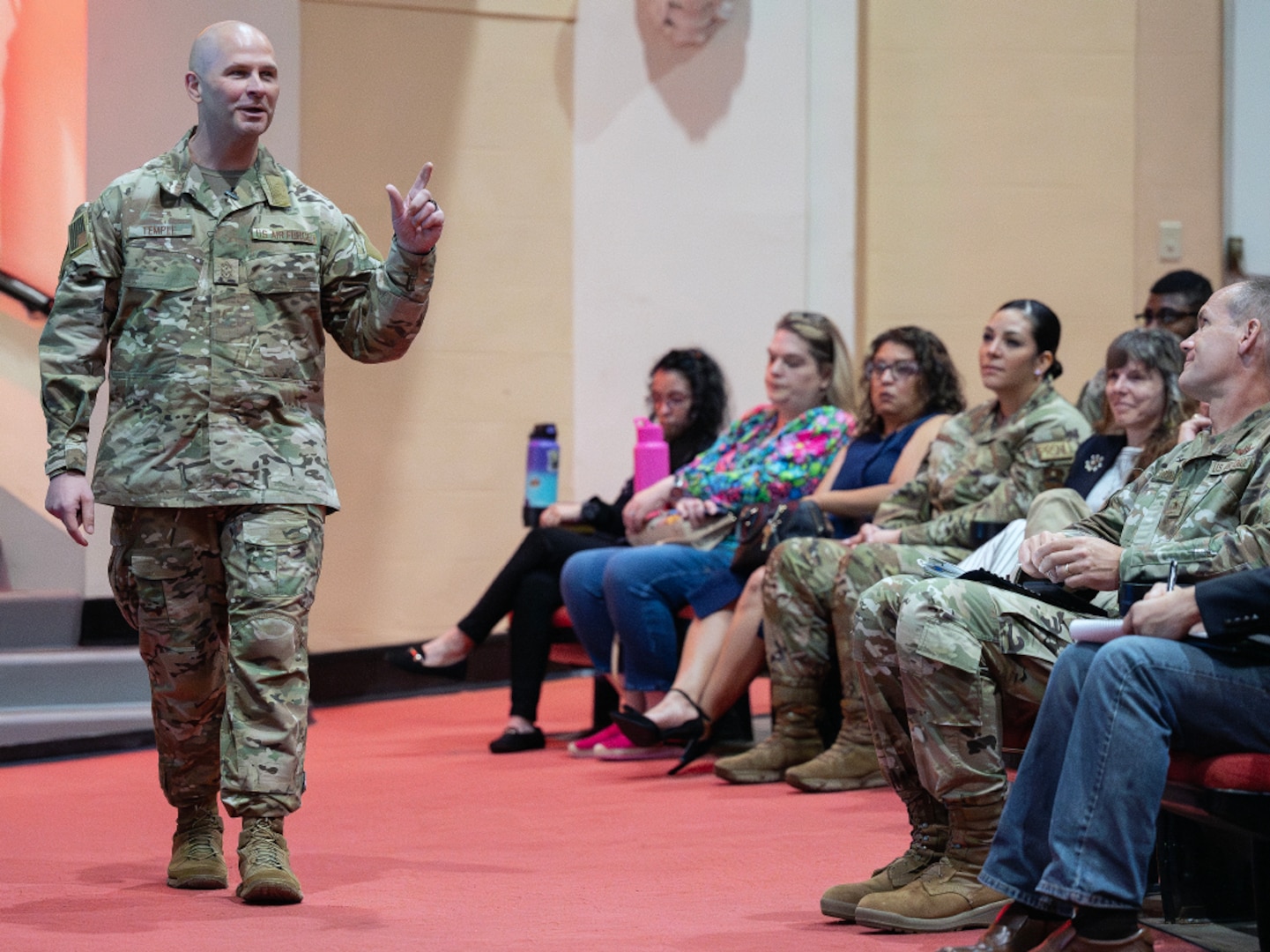 JBSA hosts Air Force Deputy Chief of Staff for Manpower, Personnel and Services for town halls