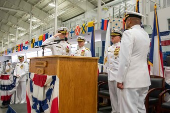 Recruit Training Command Change of Command