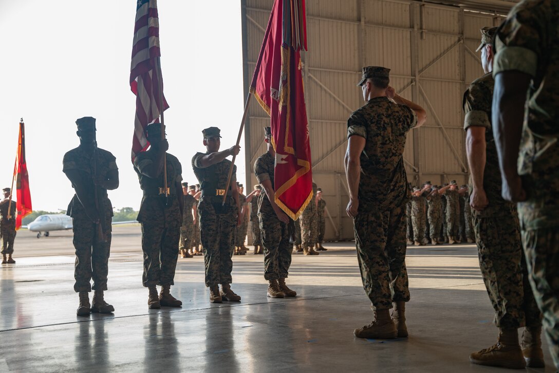 4th MAW Change of Command Ceremony