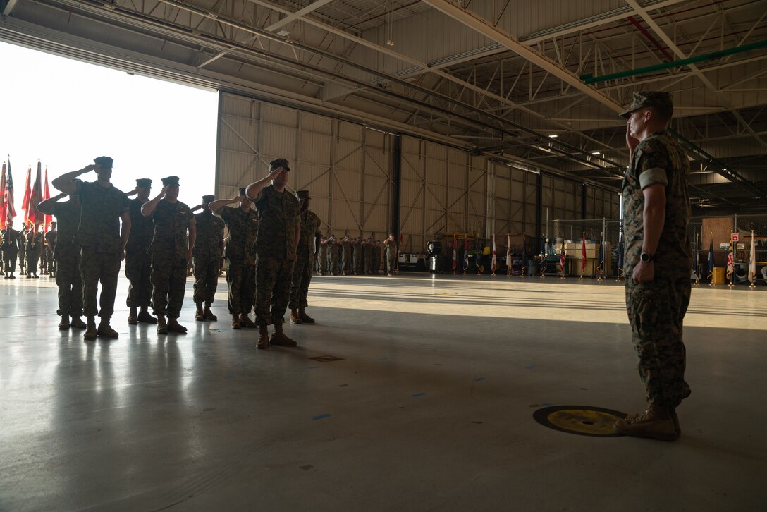 4th MAW Change of Command Ceremony