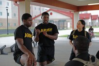 Brothers in arms: Two siblings enlist and train together