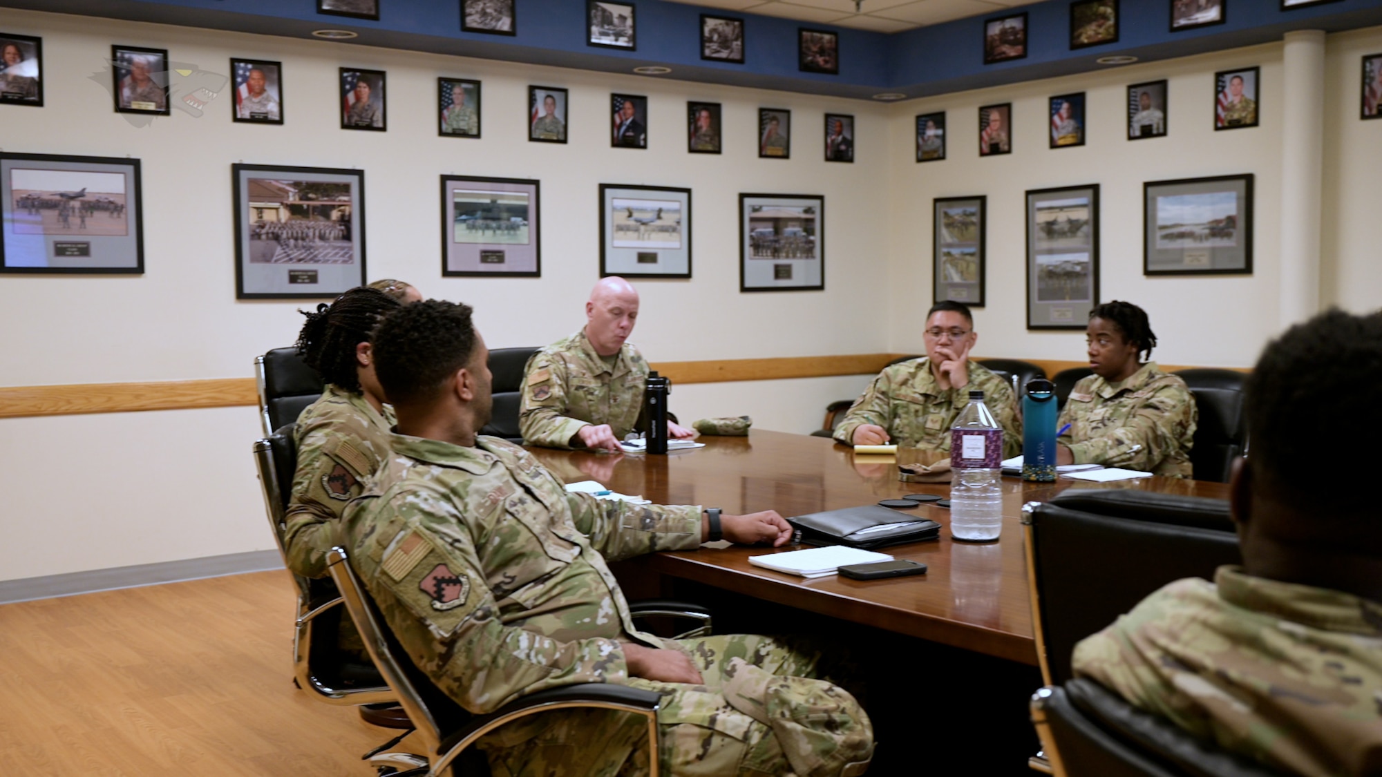 Members of Kunsan Air Base's Quality of Life Task Force meet to discuss Q0L concerns at Kunsan Air Base