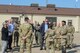 Brad Bunn, Vice Director of the Defense Logistics Agency, speaks to Airmen from the 91st Security Forces Squadron at a missile alert facility at Minot Air Force Base, North Dakota, July 19, 2023. The Defense Logistics Agency manages the end-to-end global defense supply chain – from raw materials to end user disposition – for the five military services, 11 combatant commands, other federal, state and local agencies partner and allied nations. (U.S. Air Force photo by Airman 1st Class Trust Tate)