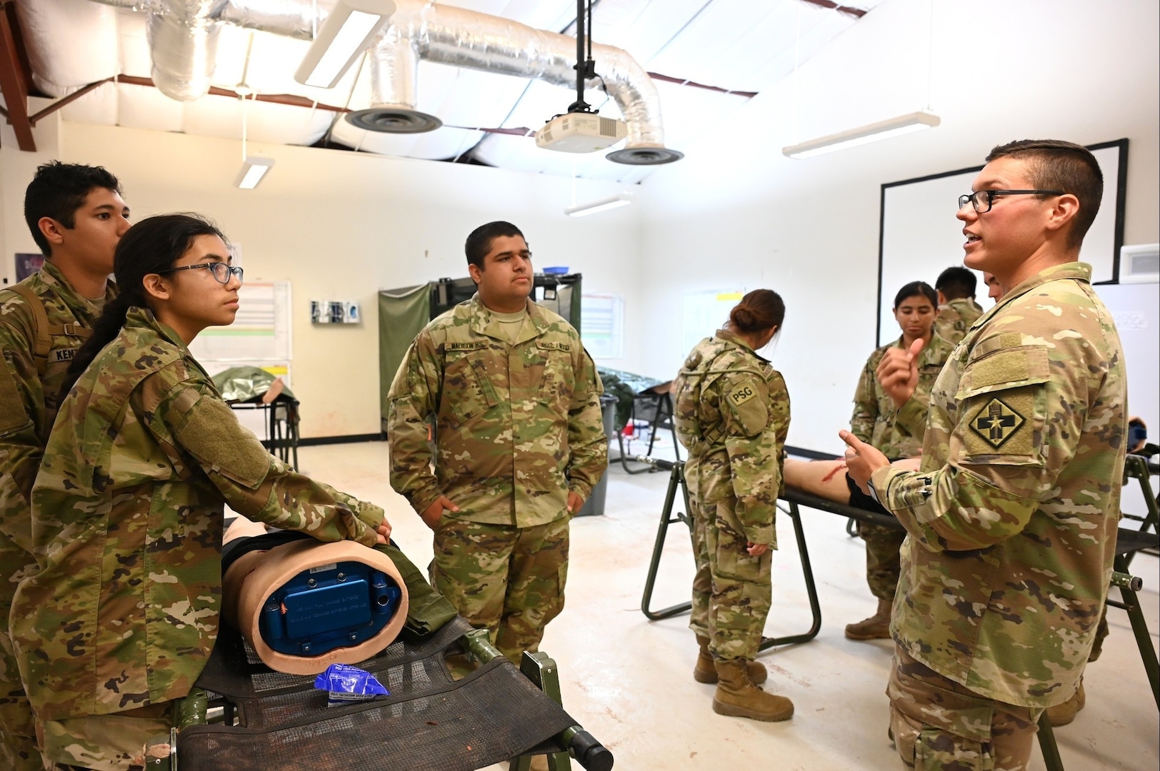 MEDCoE instructors, drill sergeants give cadets a glimpse of Army life